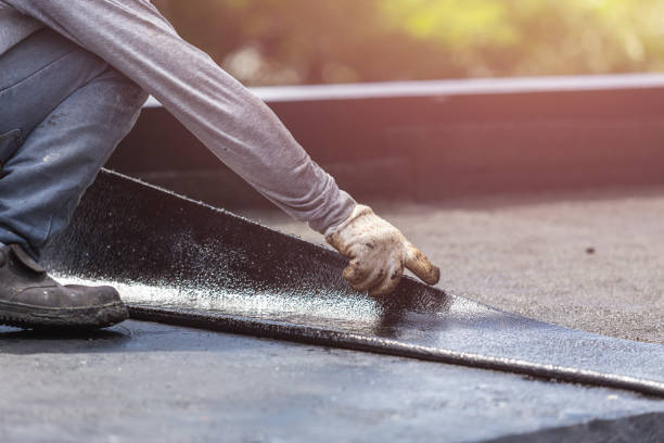 Professional Crawl Space Encapsulation technician working in Franklin, NC